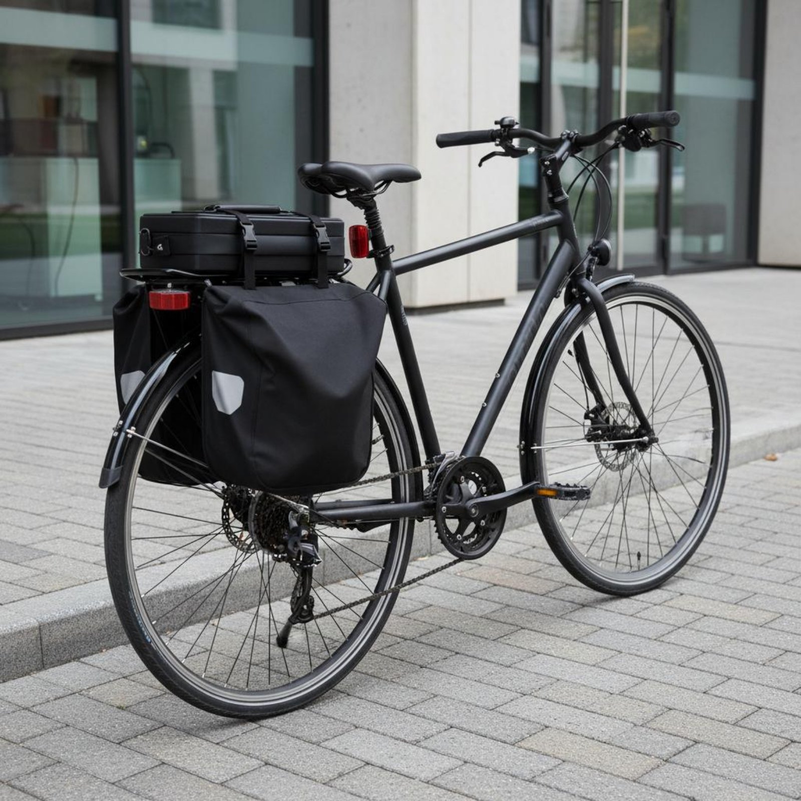 Cycling Commuting - حامل خلفي للدراجة متين وقوي، حامل