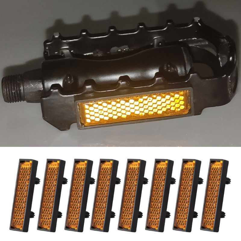 Spoke Reflector Set - 8 قطعة/المجموعة دواسة عاكس عززت عاكسات