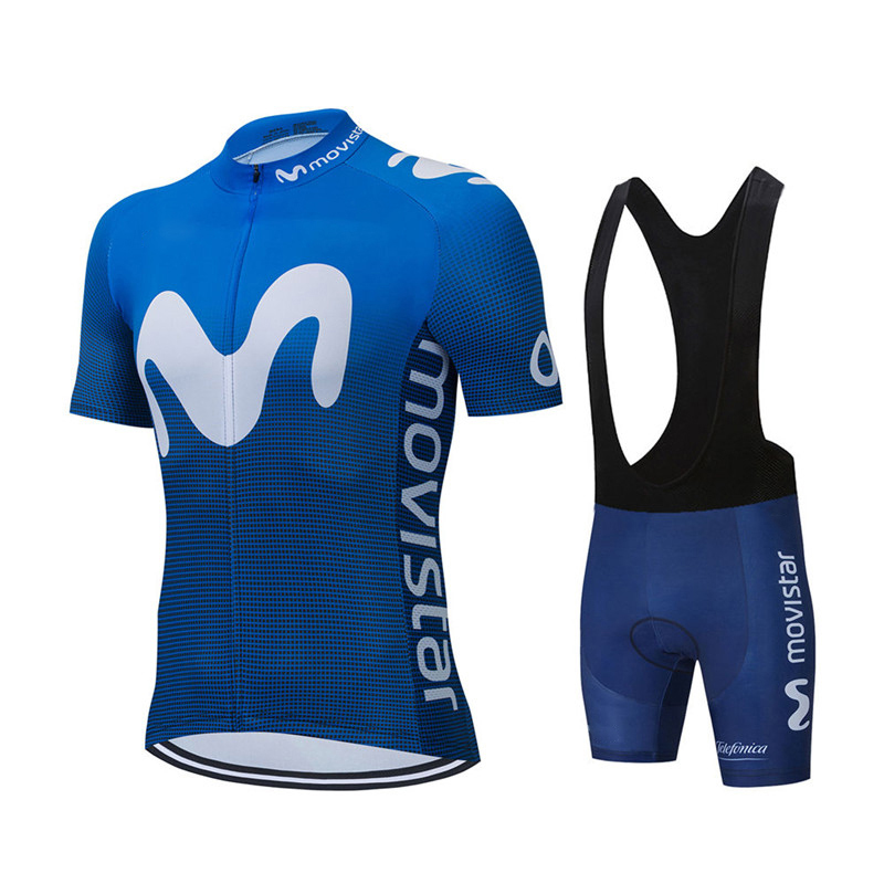 Cycling Commute Shorts - جديد الصيف Movistar فريق الدراجات جيرسي