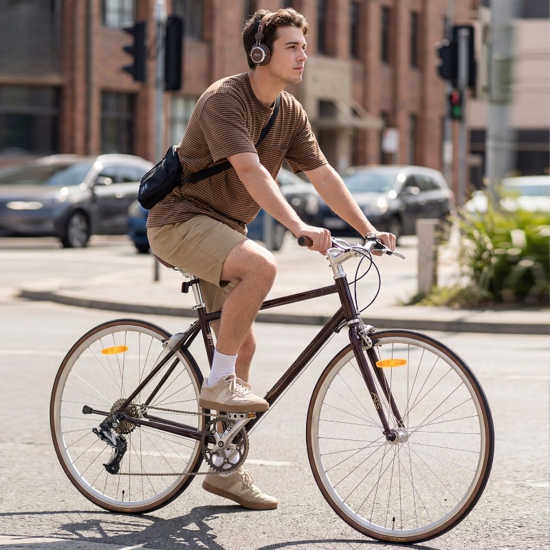 دراجة هوائية بمقبض مسطح للطرق، - مراجعة Cycling Commute Speed وسعره