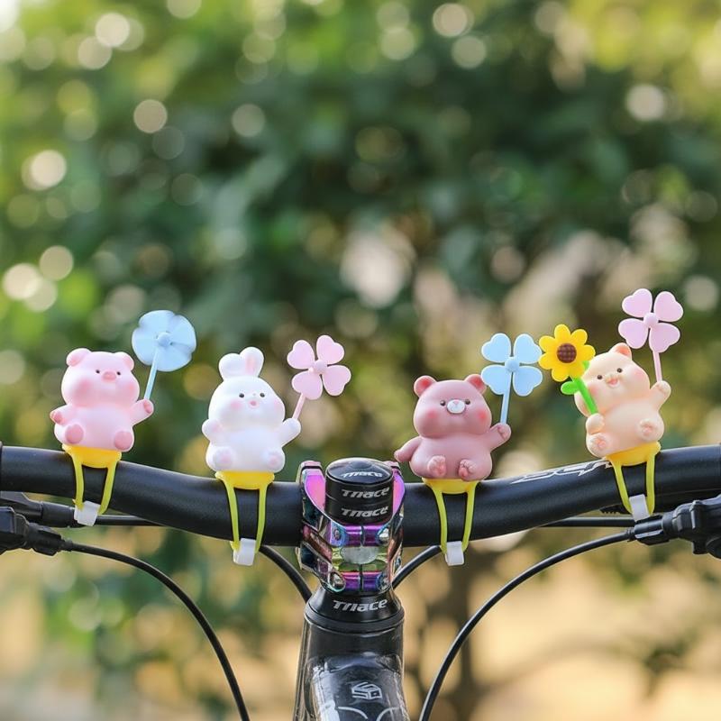 زينة مقود الدراجة، زخارف مضحكة - مراجعة Cycling Commuting وسعره