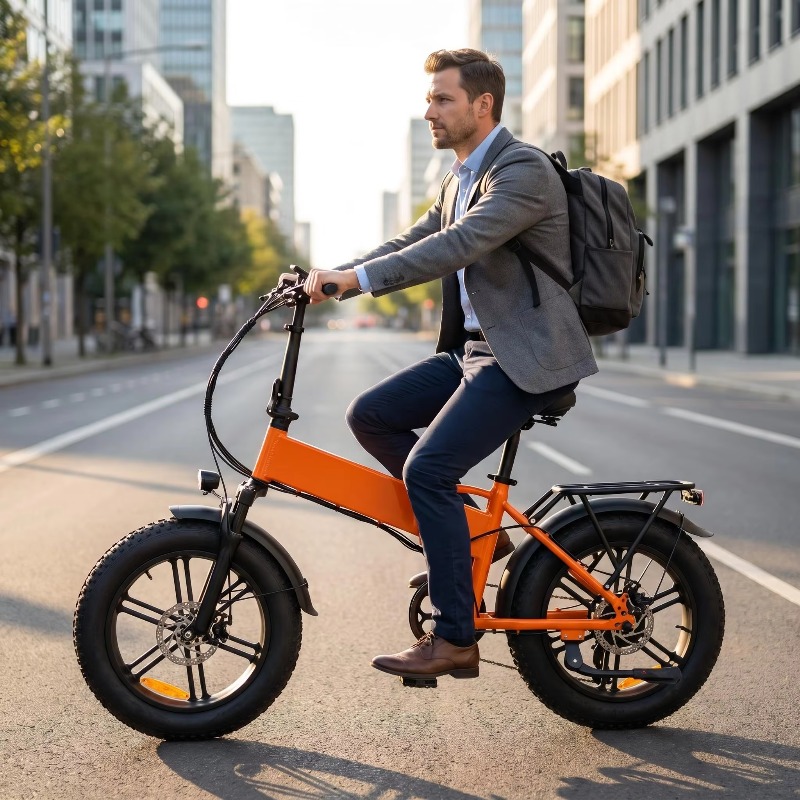 دراجة جبلية كهربائية قابلة للط - مراجعة Cycling Commuting وسعره