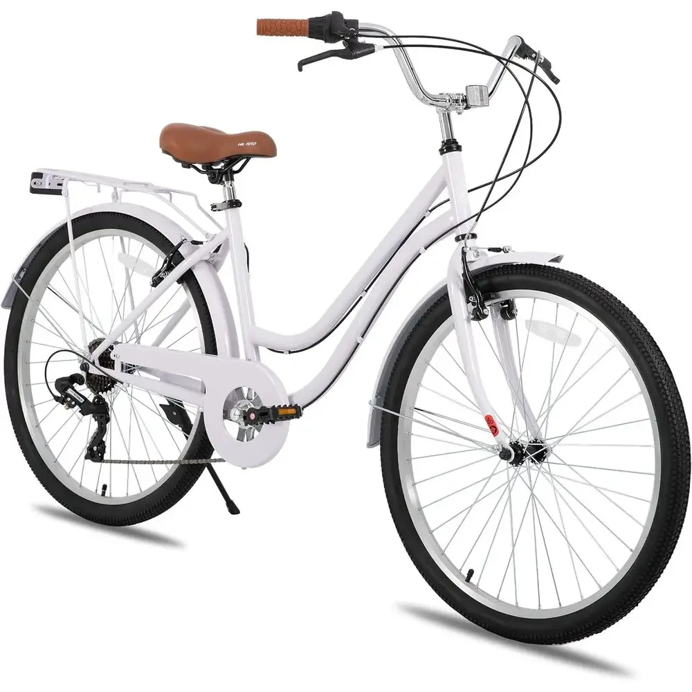 دراجة كروزر بـ 7 سرعات مع رف خ - مراجعة Cycling Commute Speed وسعره
