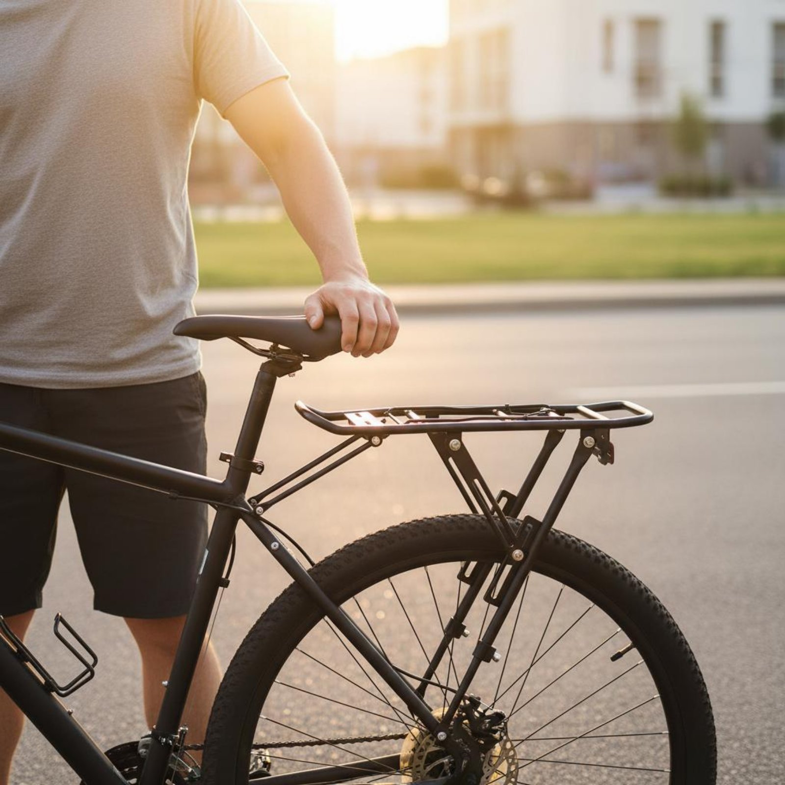 حامل دراجات خلفي سريع التحرير  - مراجعة Cycling Commuting وسعره