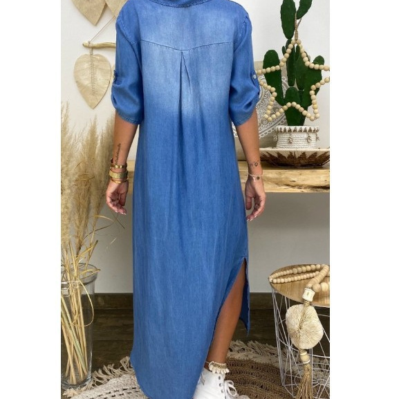 فستان جينز نسائي فضفاض مغسول ب - مراجعة Cycling Commute Outfit وسعره