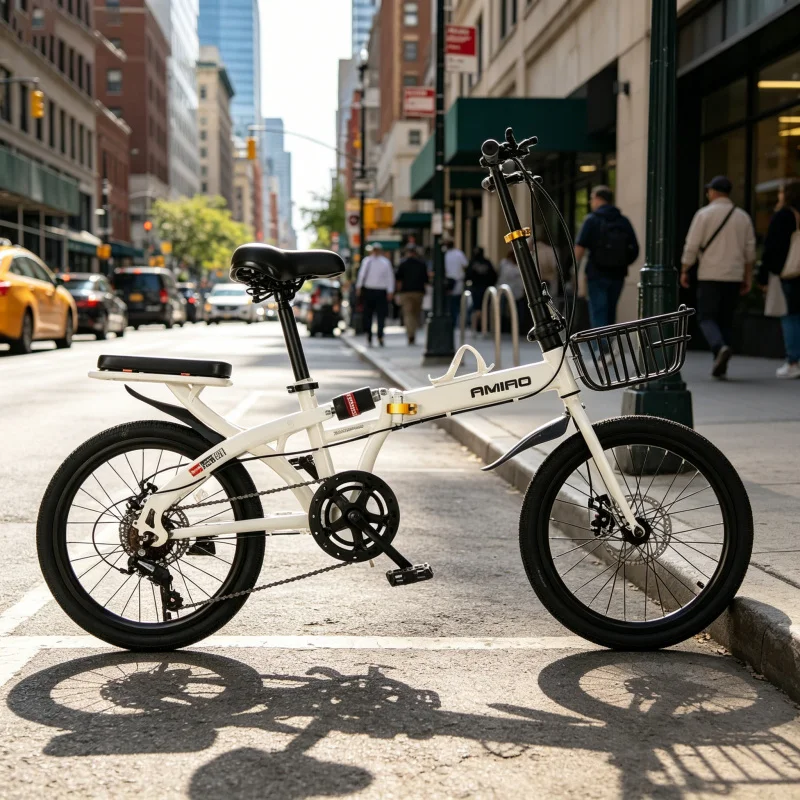 دراجة قابلة للطي خفيفة الوزن م - مراجعة Commuter Biking وسعره